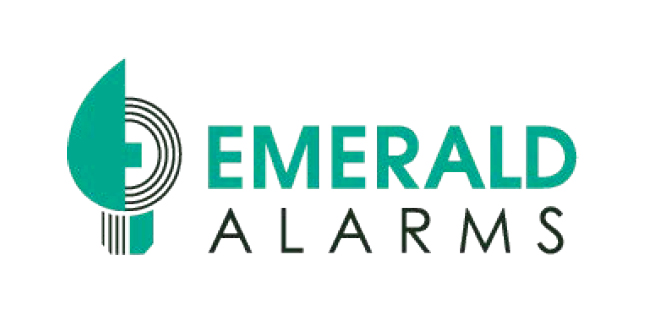 Emerald Alarms Logo